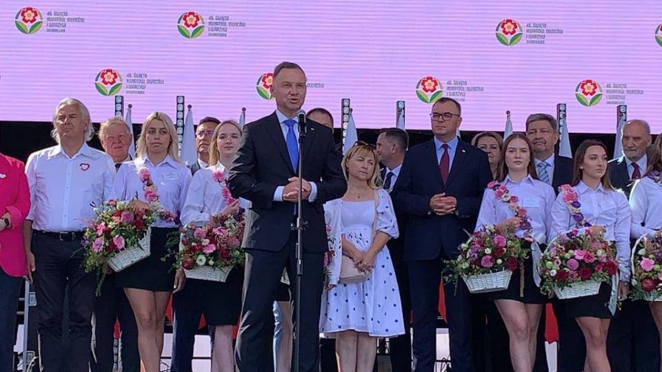 Święta Kwiatów, Owoców i Warzyw w Skierniewicach oficjalnie otwarte