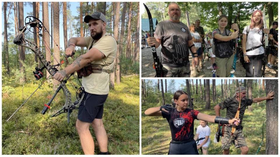 Łucznicy opanowali las pod Bełchatowem! Zawody Pucharu Polski: 200 zawodników i tysiące oddanych strzałów z łuków [Foto]