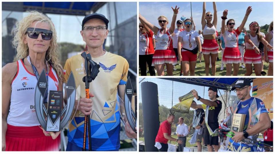 Łzy wzruszenia, okrzyki radości i śpiewane na całe gardło narodowe hymny - finał III Mistrzostw świata w nordic walking [Foto]