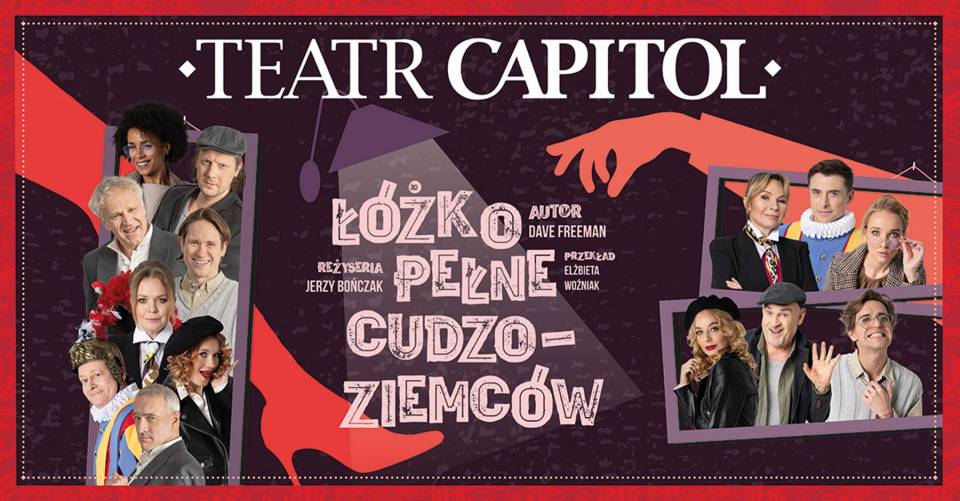 "Łóżko pełne cudzoziemców" w KDK. Zbliża się występ Teatru Capitol